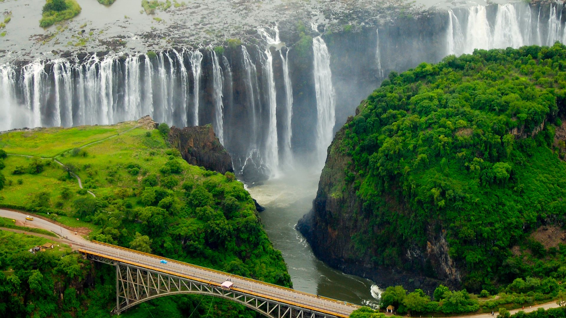 Zambia, Wodospady Wiktorii