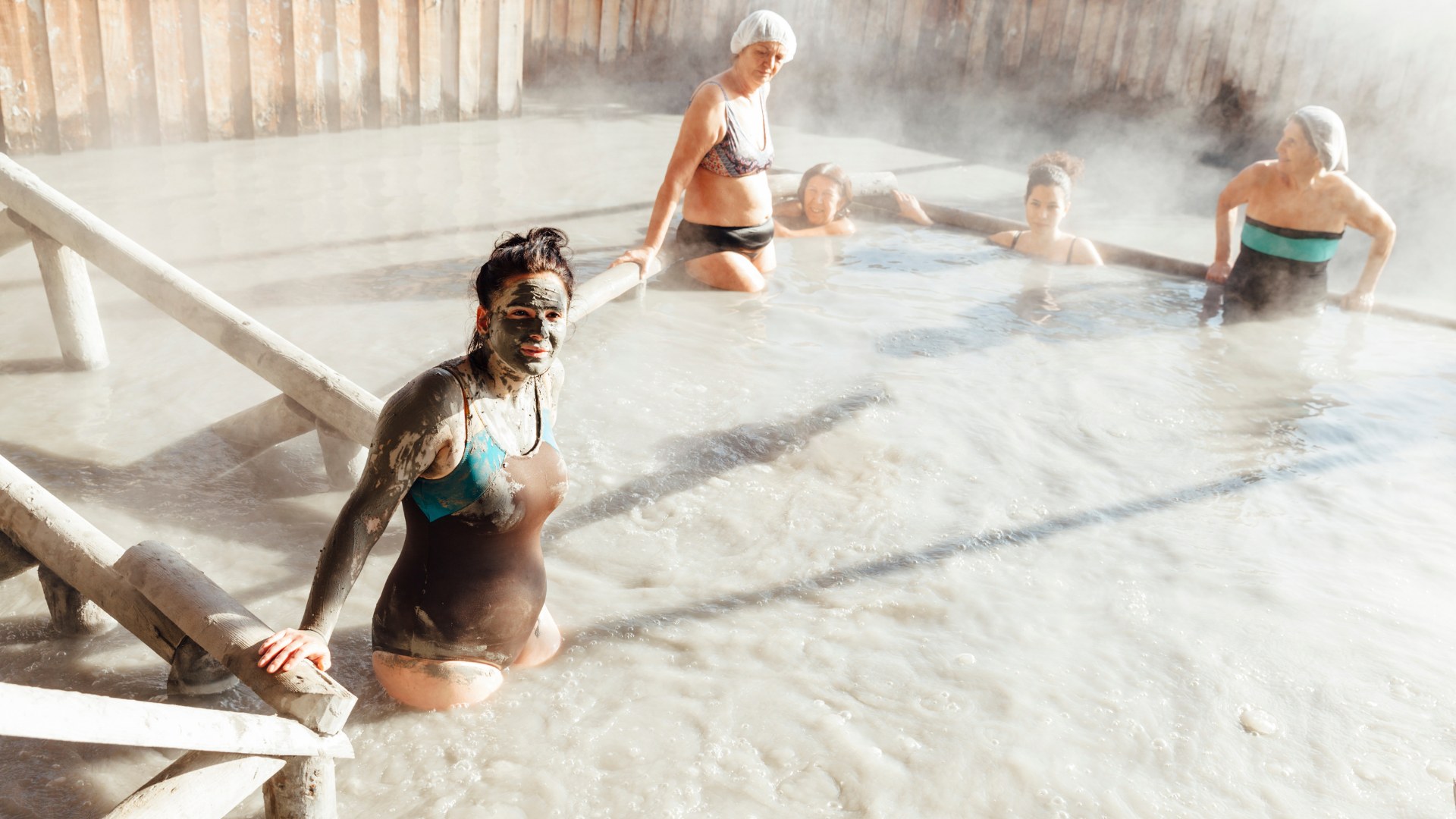 St Lucia, kąpiel błotna